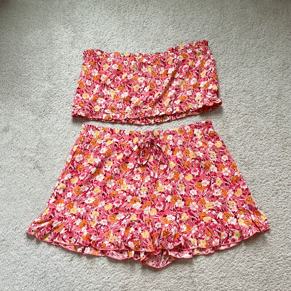 Pink Lily Matching Set